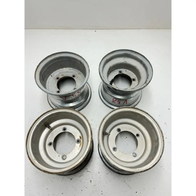 05 2005 Polaris Predator 90 2 Stroke OEM Front Rear Wheel Wheels Rim Rims READ