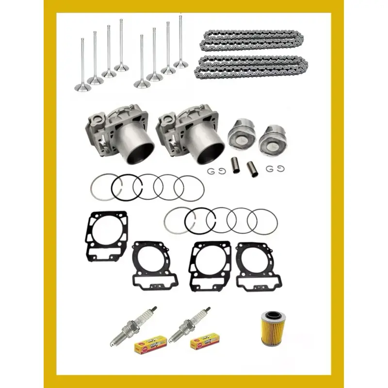 11-17 Can-Am Commander 1000 Top End Engine Motor Rebuild Kit