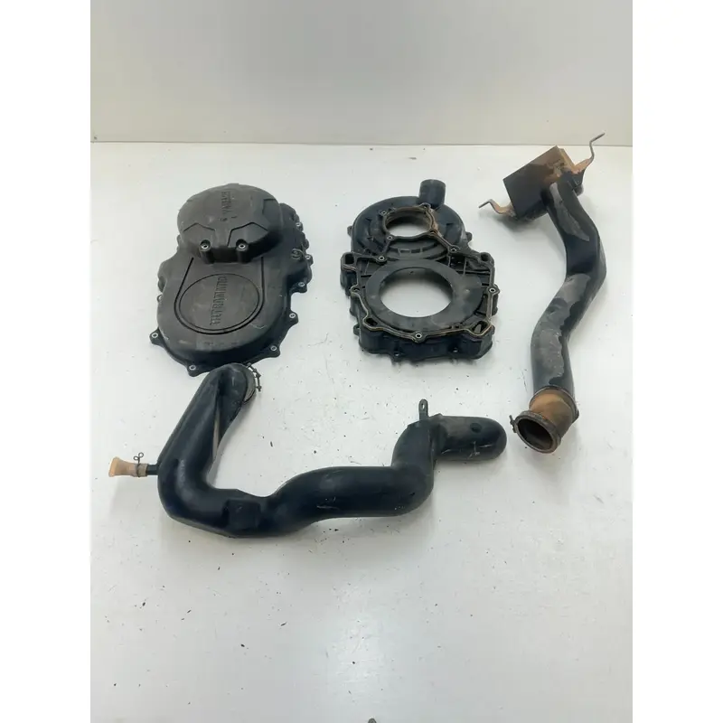 2006 06 Yamaha Bruin 350 YFM350 2x4 OEM Clutch Cover Guard Inner Outer Snorkel