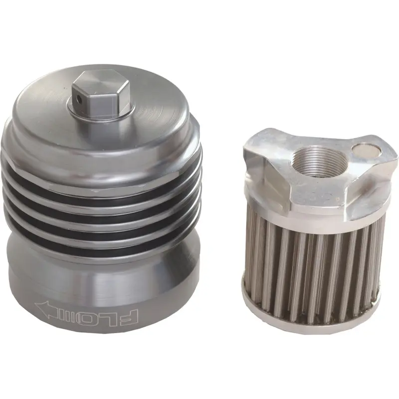 PCRACING FLO REUSABLE STEEL OIL FILTER