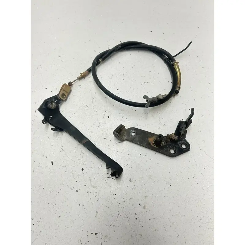 2006 06 Yamaha Bruin 350 YFM350 2x4 OEM GOOD! Rear Back Brake Pedal Lever Cable