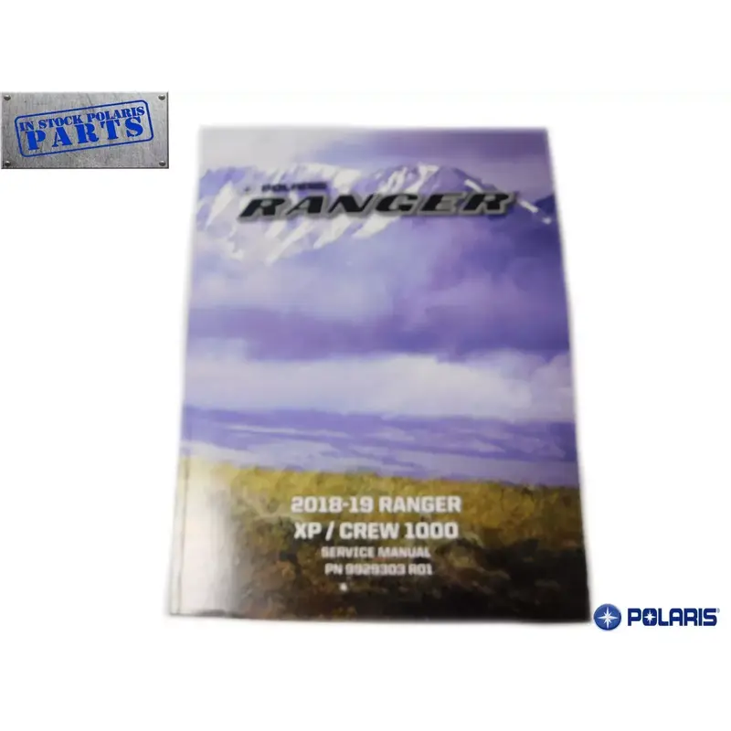2018 - 2019 Polaris Ranger XP 1000 / Crew 1000 Genuine OEM Service Repair Manual
