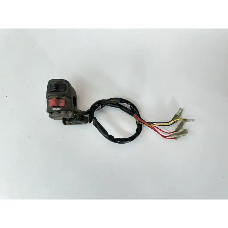 #3 USED OEM 88-04 KAWASAKI MOJAVE 250 BAR HANDLEBAR LIGHT SWITCH W CHOKE LEVER