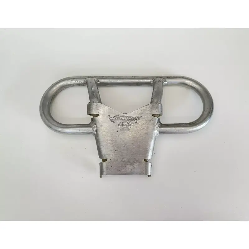USED GENUINE 03 04 05 06 07 POLARIS 500 PREDATOR PRO ARMOR ALUMINUM FRONT BUMPER