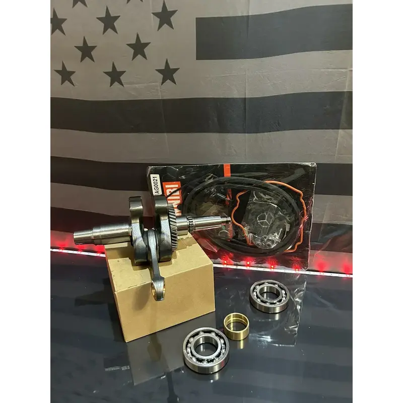 17-19 Polaris Ace 500 Bottom End Rebuild Kit - Crankshaft Bearings Gaskets