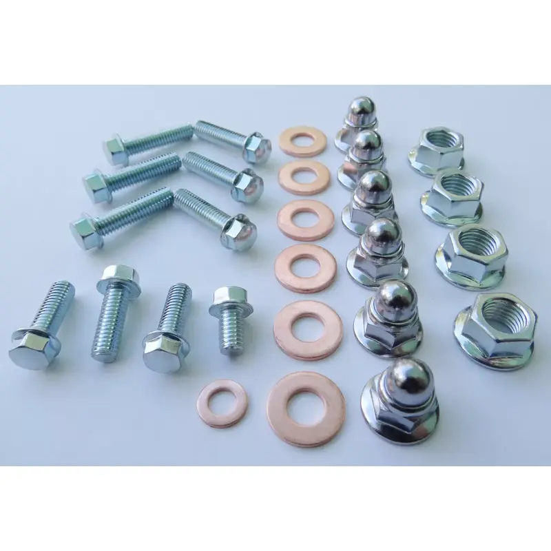 HONDA TRX250R FOURTRAX ATC250R ENGINE BOLT KIT TOP END Cylinder Head Reed Cage