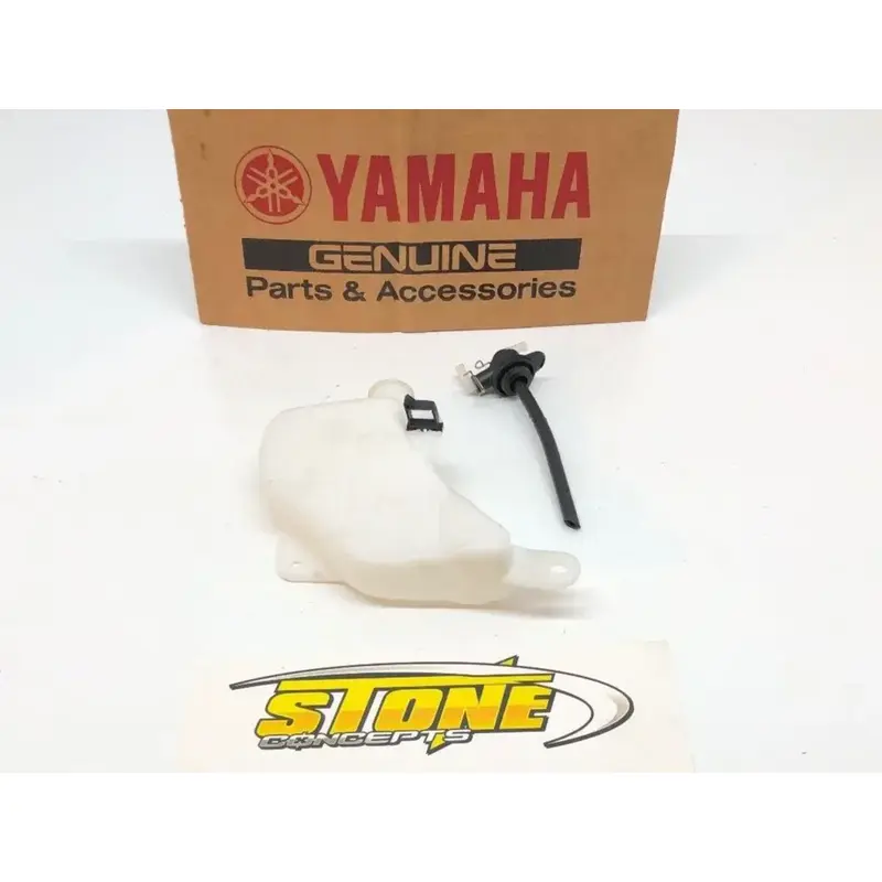 Genuine YAMAHA YFZ450R COOLANT JUG BOTTLE TANK RADIATOR OVERFLOW CAP 2009-2024
