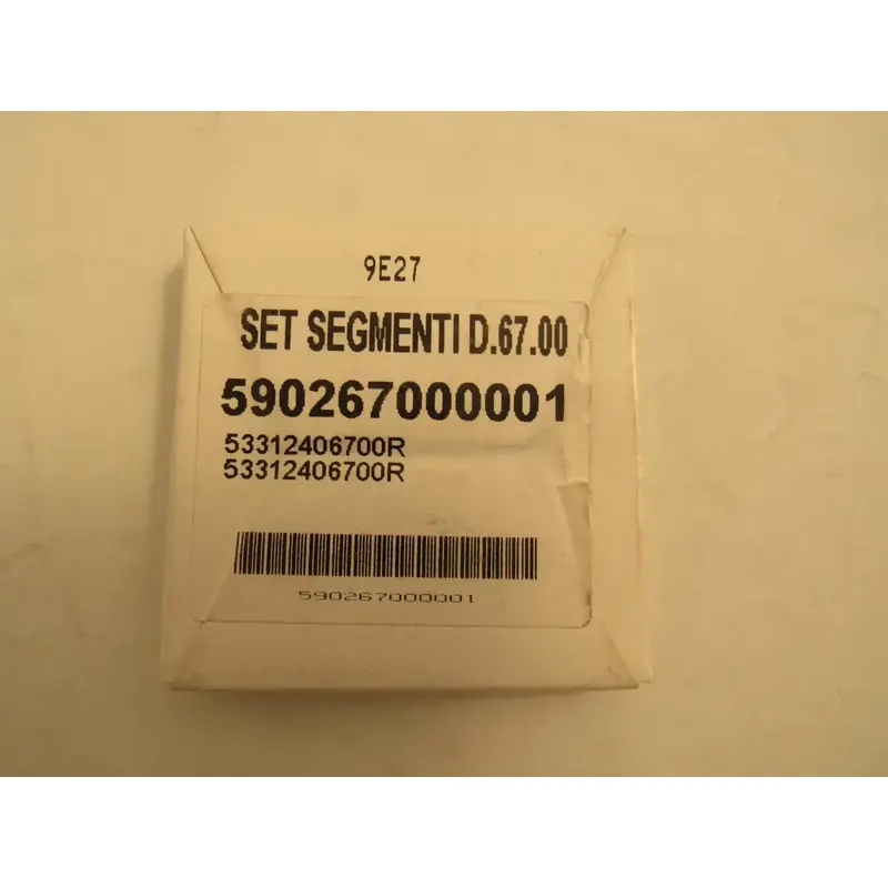 VERTEX PISTON RING OD:67MM/ 1.00MM OVER STANDARD FOR 1988-2006 YFS 200 BLASTER