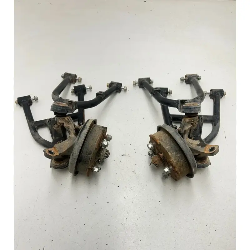 98 1998 Honda Recon 250 TRX250 2x4 OEM GOOD! A Arm Control Hub Spindle Brake L R