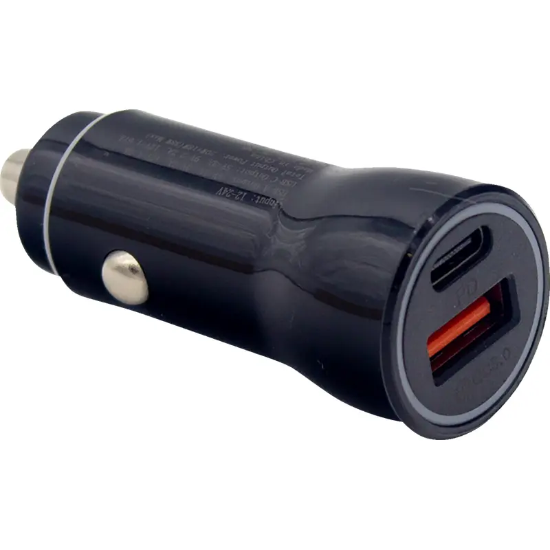 RidePower Cigarette Lighter Power Adapter USB And USBC Port 3.0 Charging