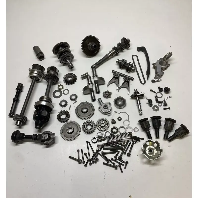 05 Suzuki King Quad LT 700 Trans Transmission Output Drive Shaft Line Bevel LOT!