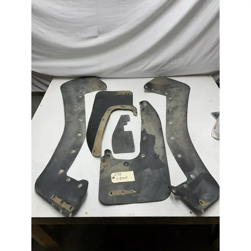 1995 95 Polaris Sportsman 400 4x4 OEM LOT Mud Flap Fender Guard Front Rear Back
