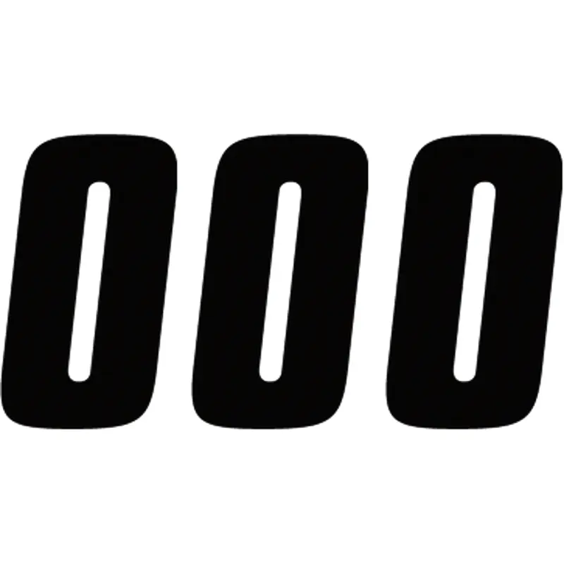 Number Stickers