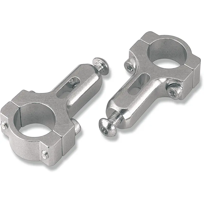 Moose offroad Aluminum 7/8" Handguard Mount Clamps - Silver