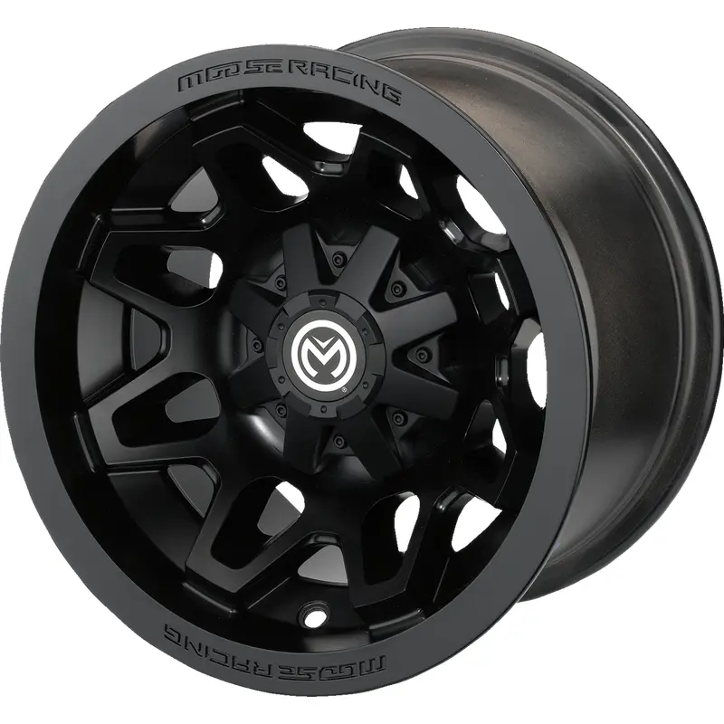 Moose offroad Wheel - 416X - Rear - Black - 12x8 - 4/156 - 4 4 Kawasaki/Polaris