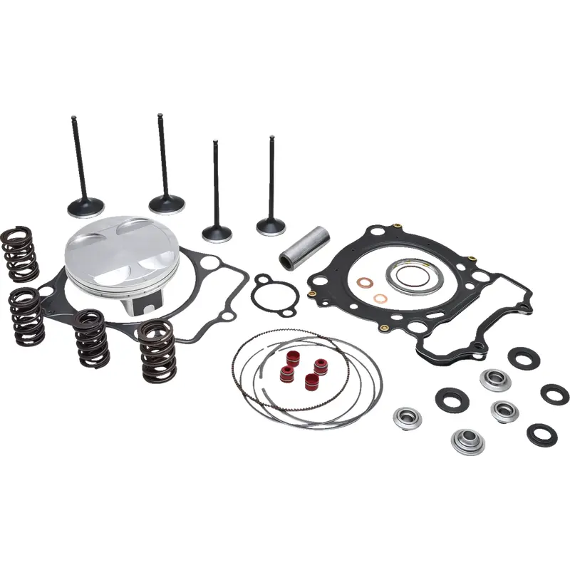Kibblewhite Top End Kit - Black Diamond Valves with Piston Kit - Suzuki LTR450