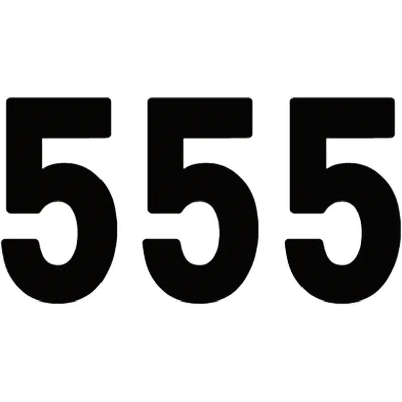 Factory effex Pro Number 5 - Black - 8"