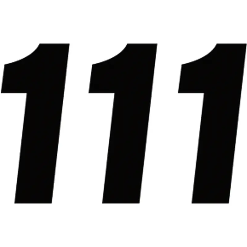 Number Stickers