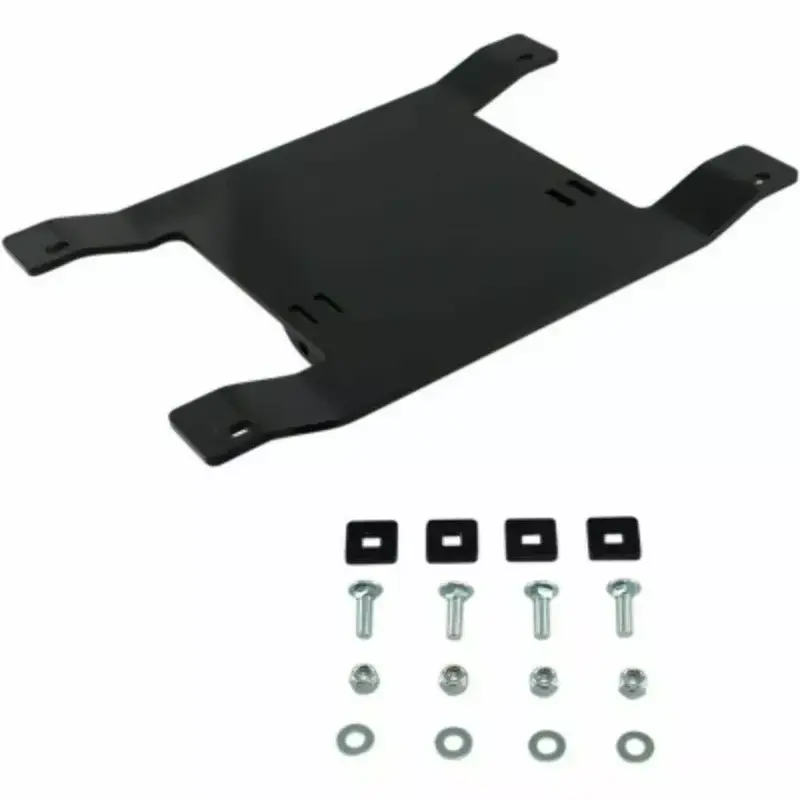 Moose Utility Warn Snow Plow Bottom Mounting Plate Kit Offroad ATV Polaris 95-99