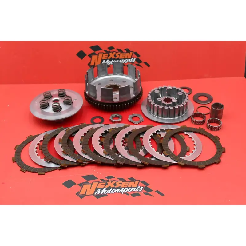 1985 Honda Atc250r Complete Clutch W Plates Basket Hub