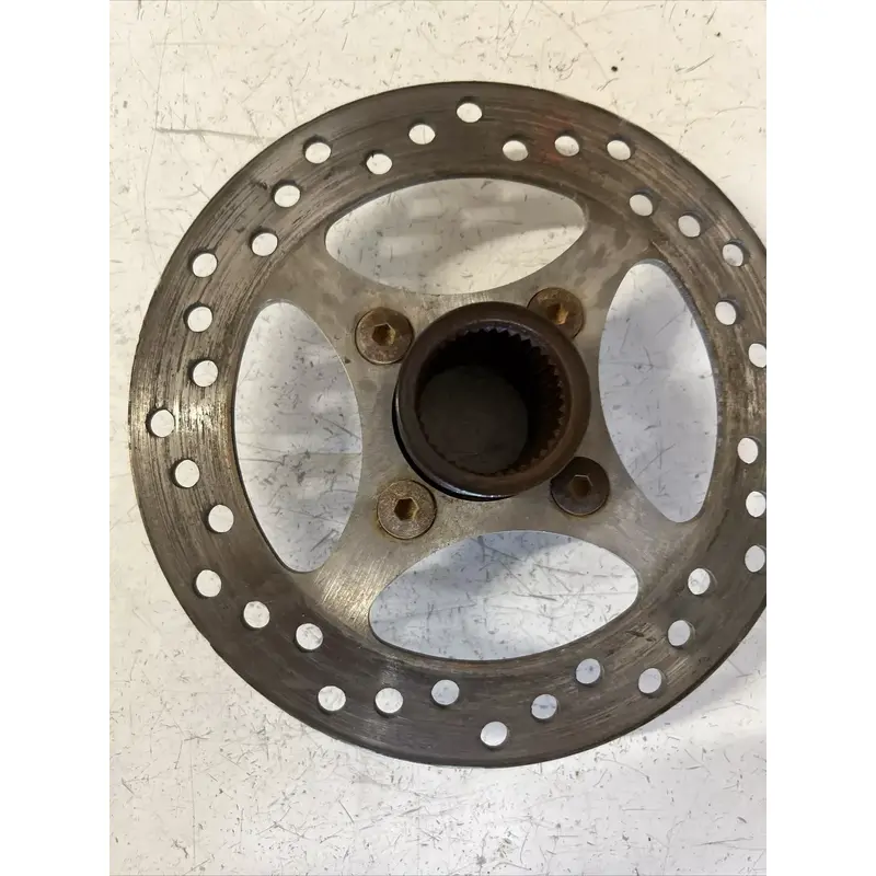 2007 yamaha raptor 700 rear brake rotor hub