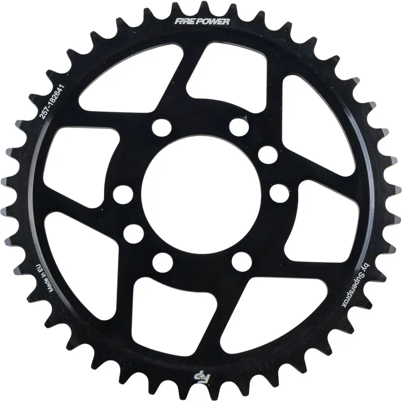 FIRE POWER REAR SPROCKET STEEL 41T BLK