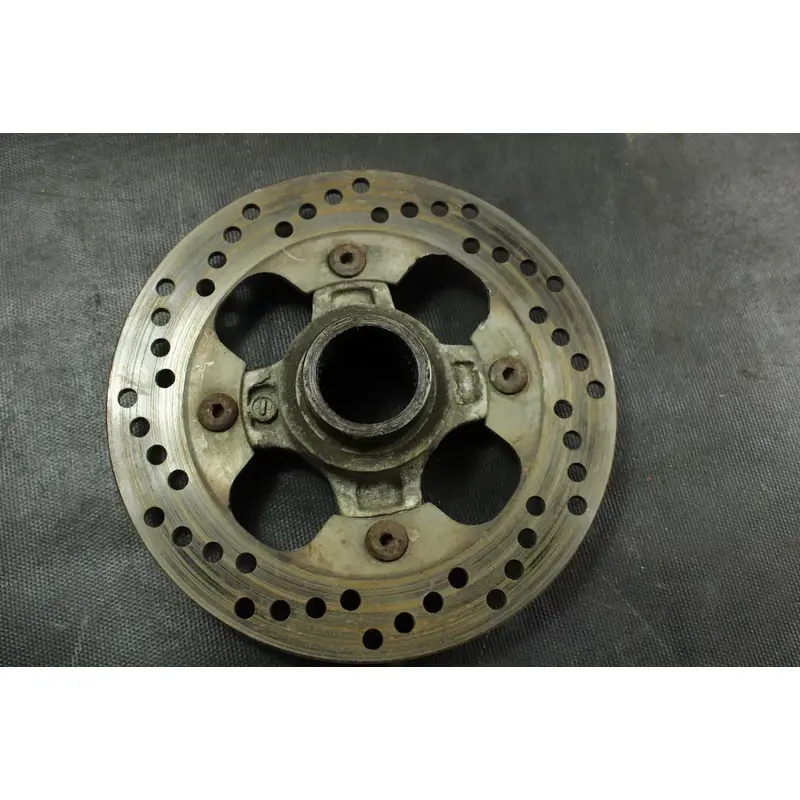 2004 Honda Trx400ex OEM Rear Brake Rotor & Bracket  B4461