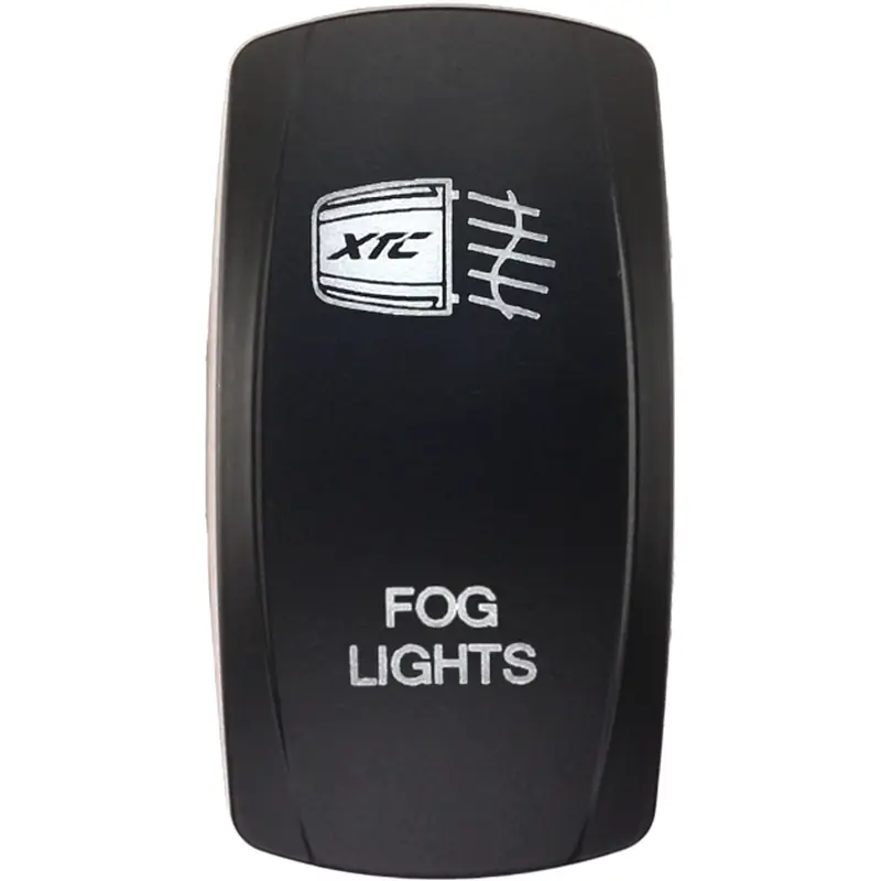 XTC POWER PRODUCTS DASH SWITCH ROCKER FACE FOG LIGHTS