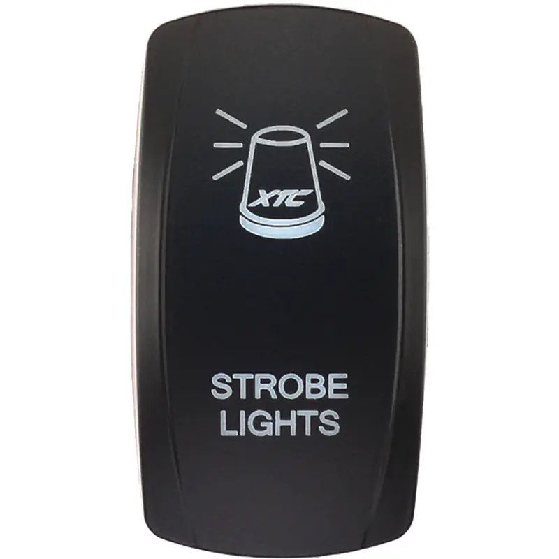 XTC POWER PRODUCTS DASH SWITCH ROCKER FACE STROBE LIGHT