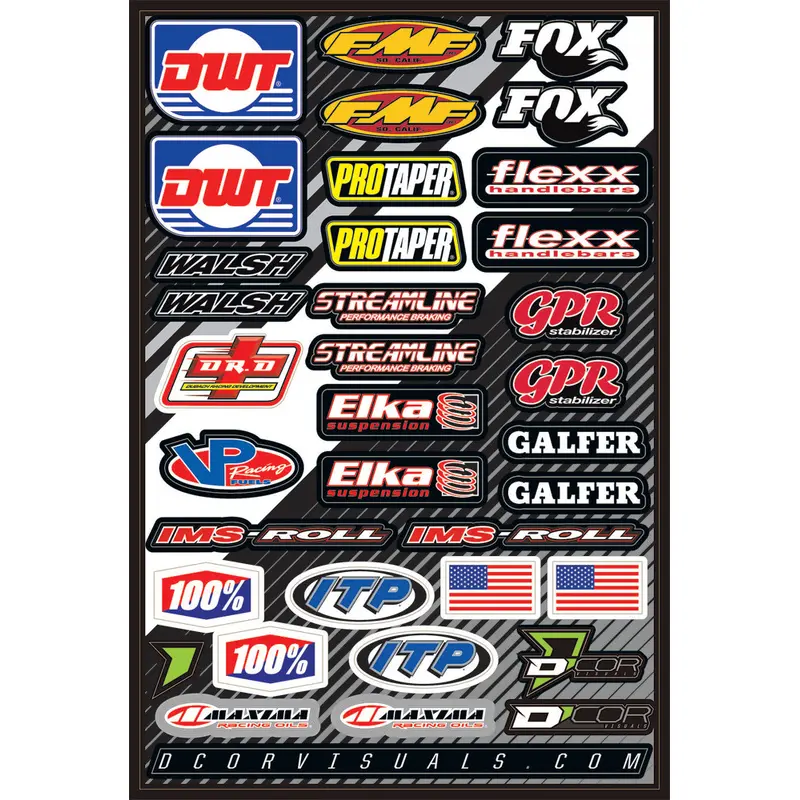 D-COR ATV DECAL SHEET