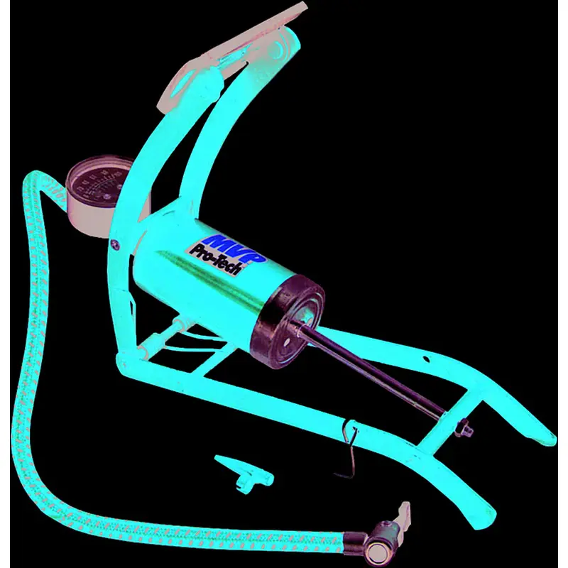 HELIX FOOT PUMP W/GAUGE