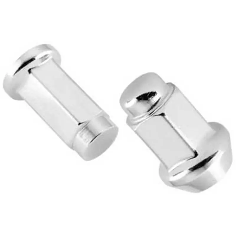AWC LUG NUTS CHROME POL 3/8"-24 60' TAPERED 16/PK