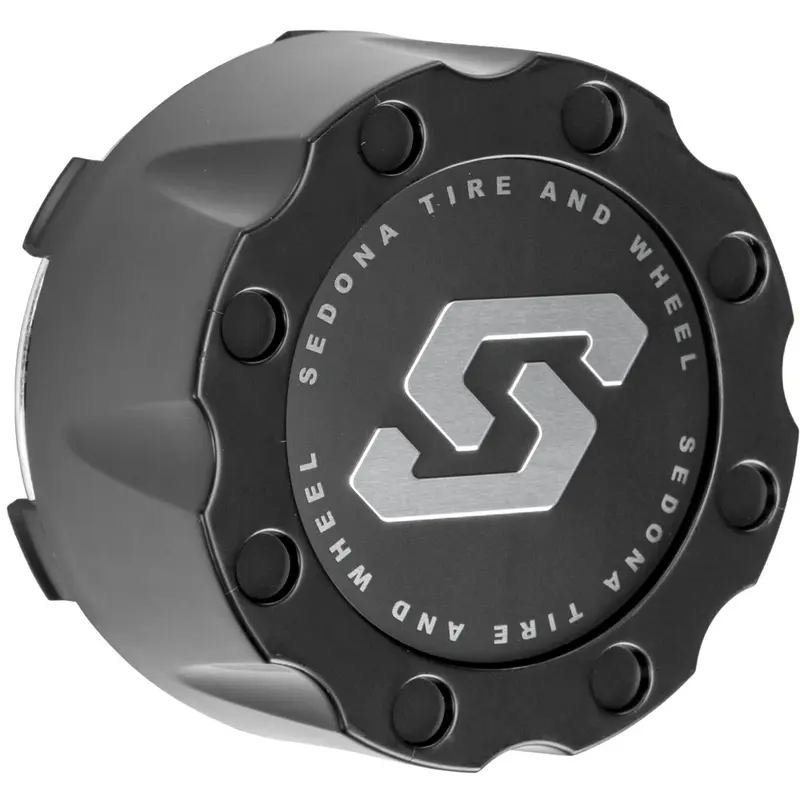 SEDONA SPYDER WHEEL REPLACEMENT CAP BLACK