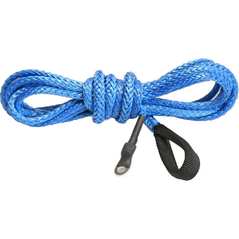 KFI SYNTHETIC WINCH PLOW CABLE BLUE 12'
