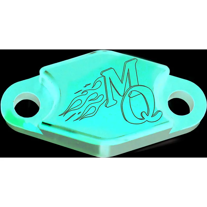 MODQUAD BRAKE BLOCK OFF PLATE (RED)