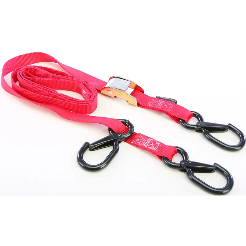POWERTYE TIE-DOWN CAM SEC HOOK WATERCRA WATERCRAFT 1"X8' RED EACH