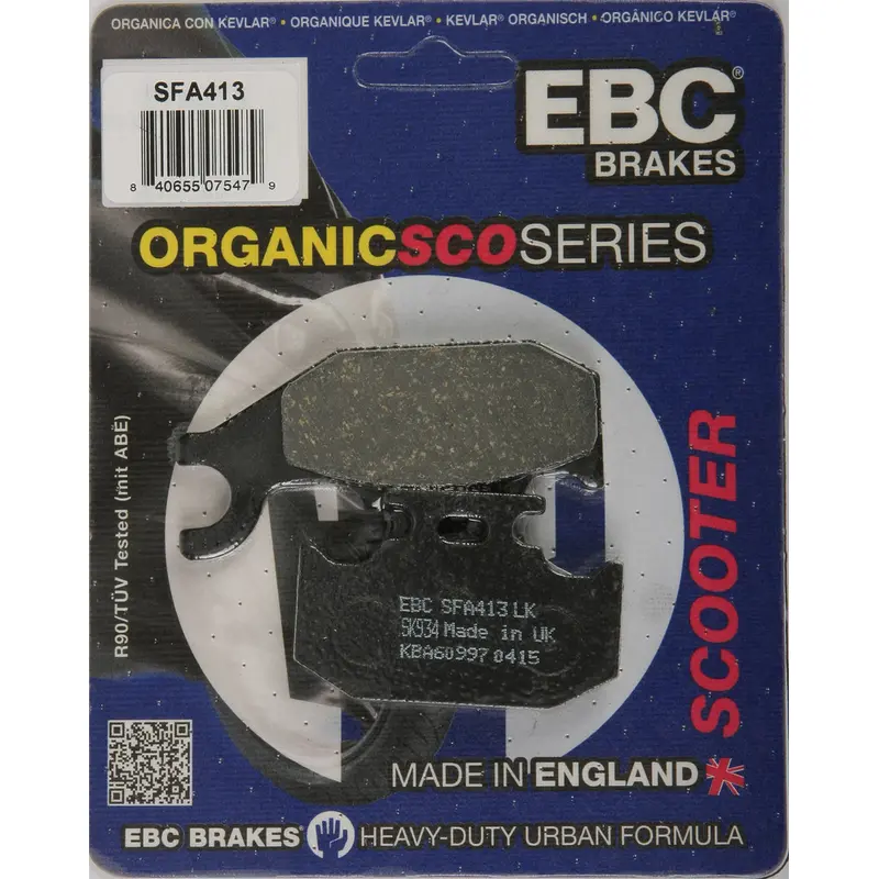EBC BRAKE PADS SFA413 ORGANIC