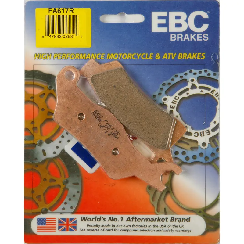Long-Life Sintered "R" Brake Pads