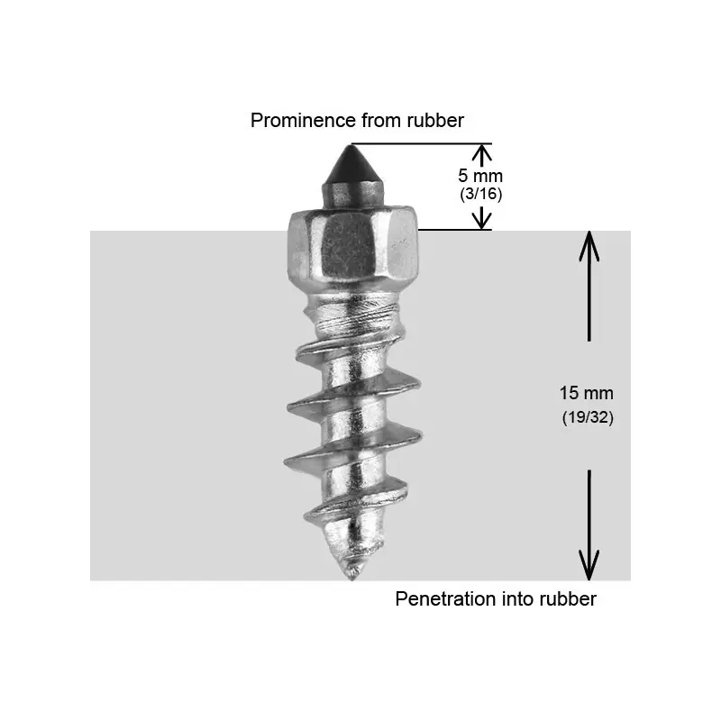 IGRIP 18MM STANDARD SCREW STUDS QTY 200