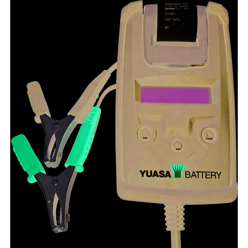YUASA BATTERY TESTER W/PRINTER