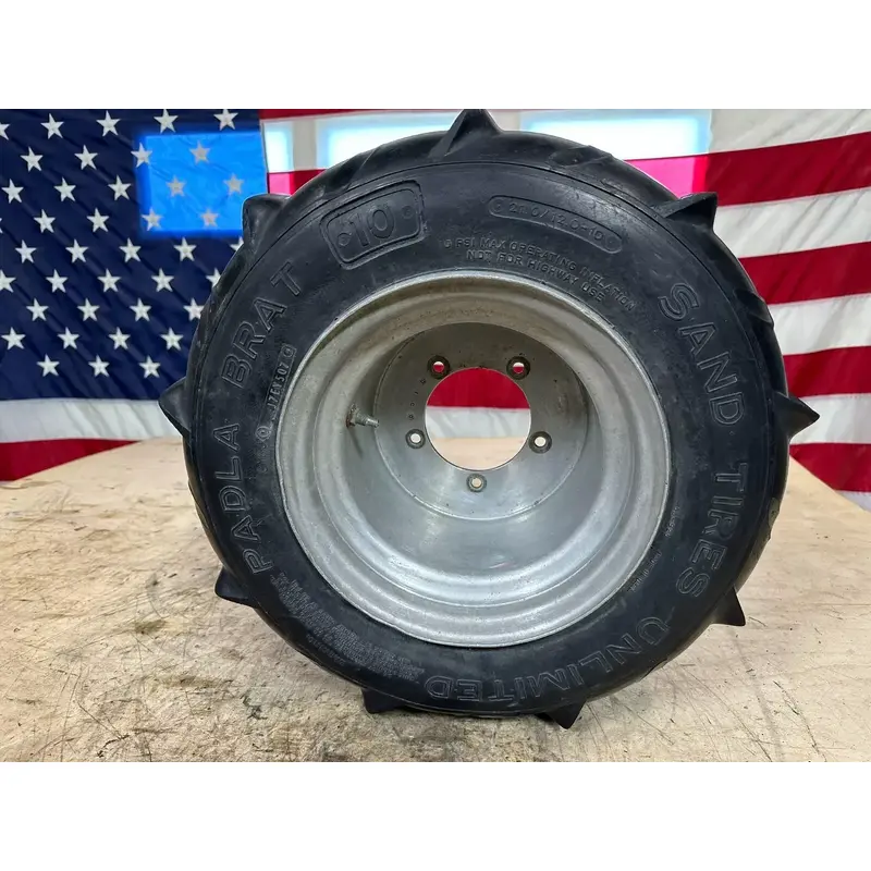 1987 Quadzilla Suzuki LT500R Rear Wheel & Sand TIre 21 12-10 DICO