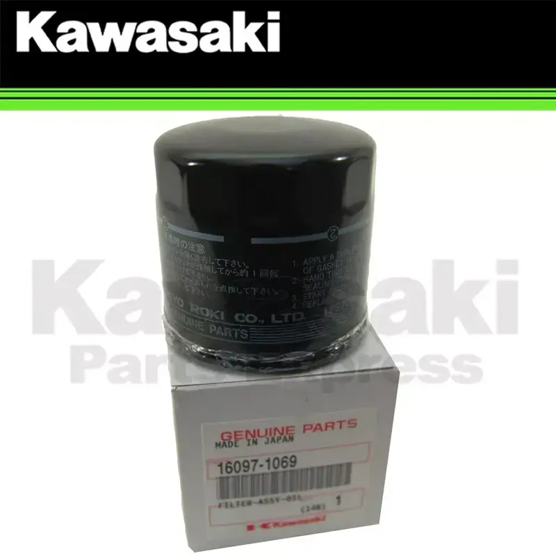 NEW 2000-2013 OEM KAWASAKI OIL FILTER MULE 2510 3010 4010 DIESEL 16097-1069