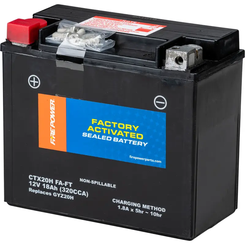 FIRE POWER BATTERY CTX20H (FA) FT SEALED FACTORY ACTIVATED