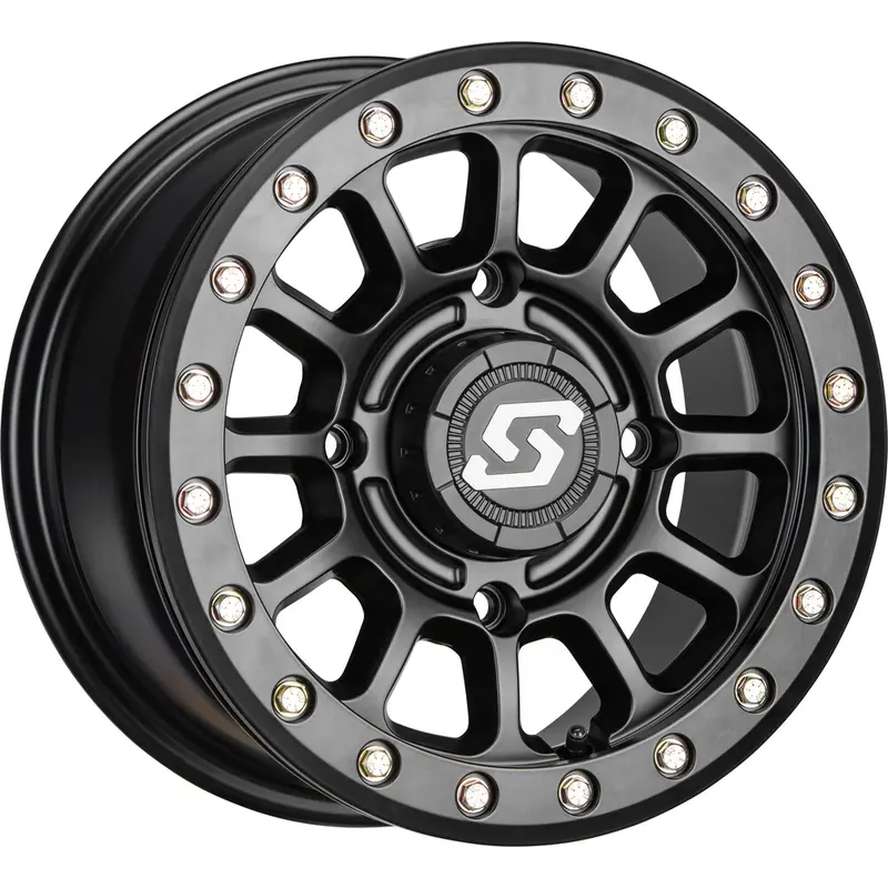 SEDONA SANO BDLK WHEEL 15X6 4/137 5 1 ( 40MM) BLACK
