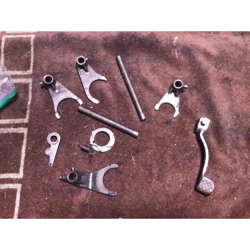86 1986 LT230S QUADSPORT 230 LT S TRANSMISSION SHIFT DRUM FORKS FORK LT230