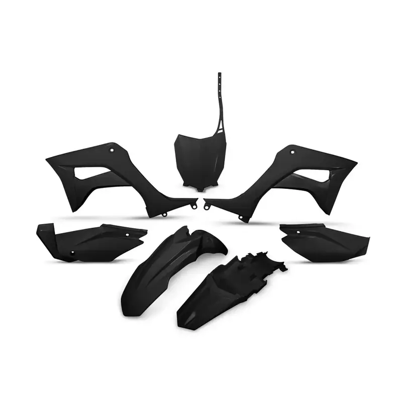 UFO Black Plastic Kit for Honda: CRF110F (2019-2023)