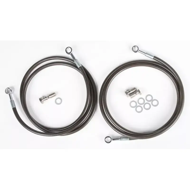 Streamline Steel Braided Front Brake Line Pair Kit OUTLAW500 2006-2007 NOS