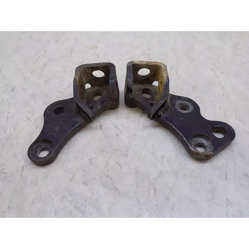 Honda TX250R Footpeg Mounts Set   TRX 250R R 1987