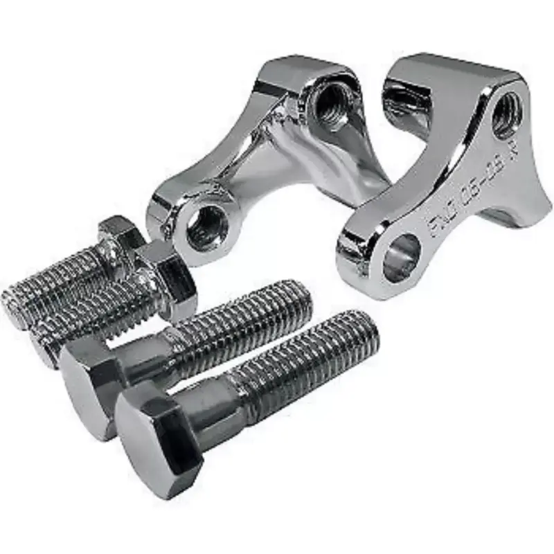 LA CHOPPERS LA-7590-02 Chrome -1" Rear Lowering Kit for 06-17 FXD Dyna