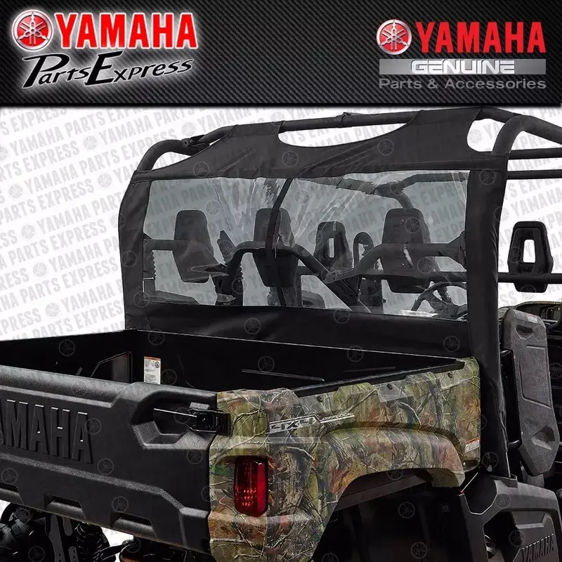 2014 - 2022 YAMAHA VIKING 700 VI OEM REAR BLACK SURLAST WINDOW 2PG-K750A-V0-00